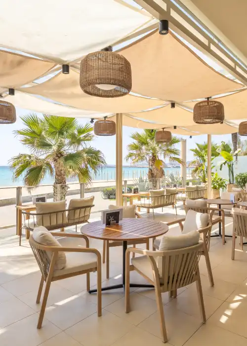 restaurante vista mar hotel eden palma playa