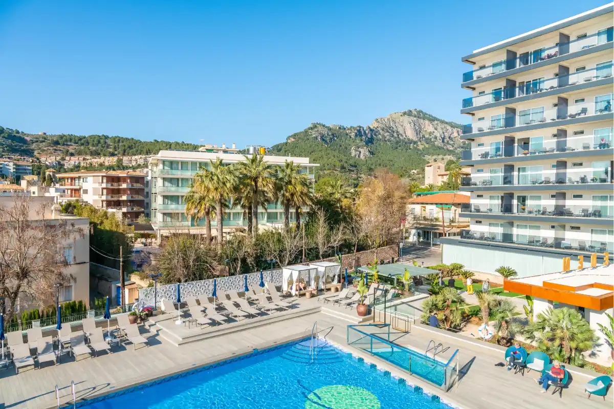 View of Hotel Eden Sóller