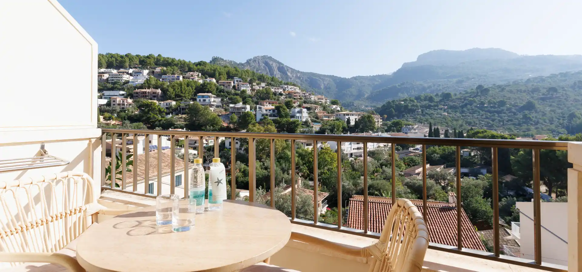 vistas desde habitación hotel eden nord soller