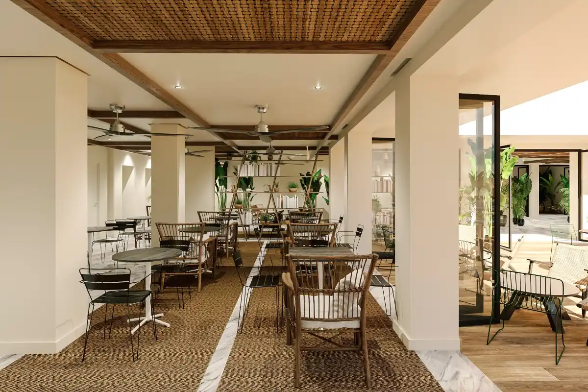 Bar terrace at Hotel Eden Nord Sóller