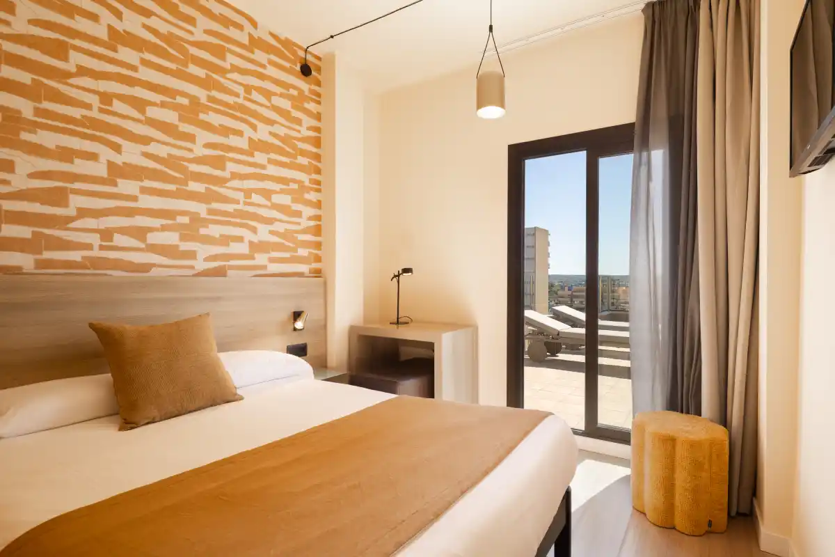 Single room bed Hotel Eden Palma Playa