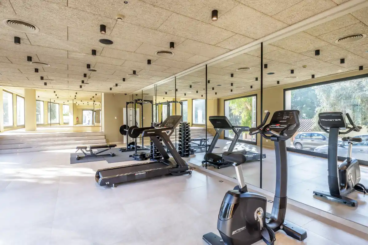 Gym machines at Hotel Eden Nord Sóller