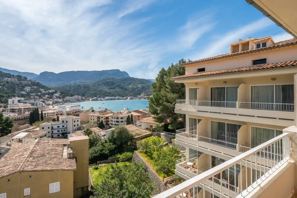 Views from the superior room at Hotel Eden Nord Sóller