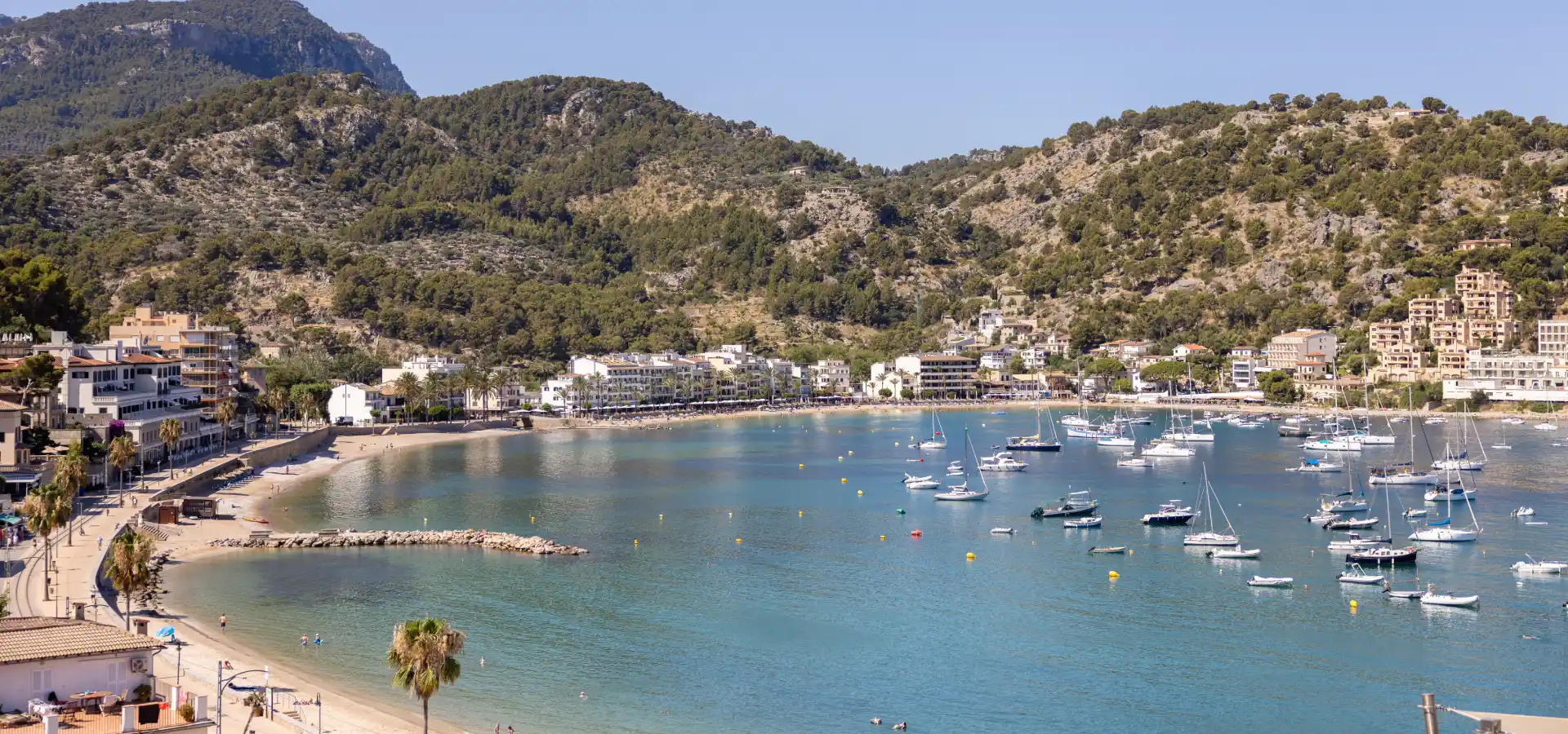 Blick auf den Hafen hotel eden sóller