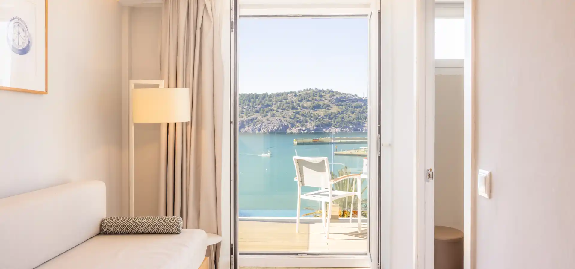 vistas desde habitación hotel eden sóller