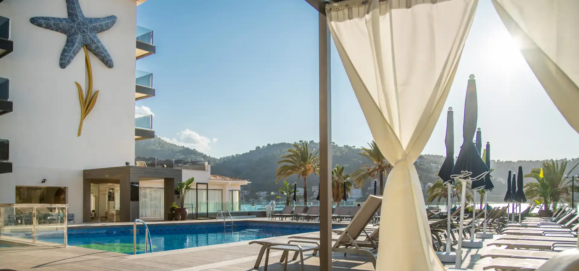 piscina vistas mar hotel eden soller