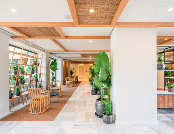 Reception service hotel eden nord soller